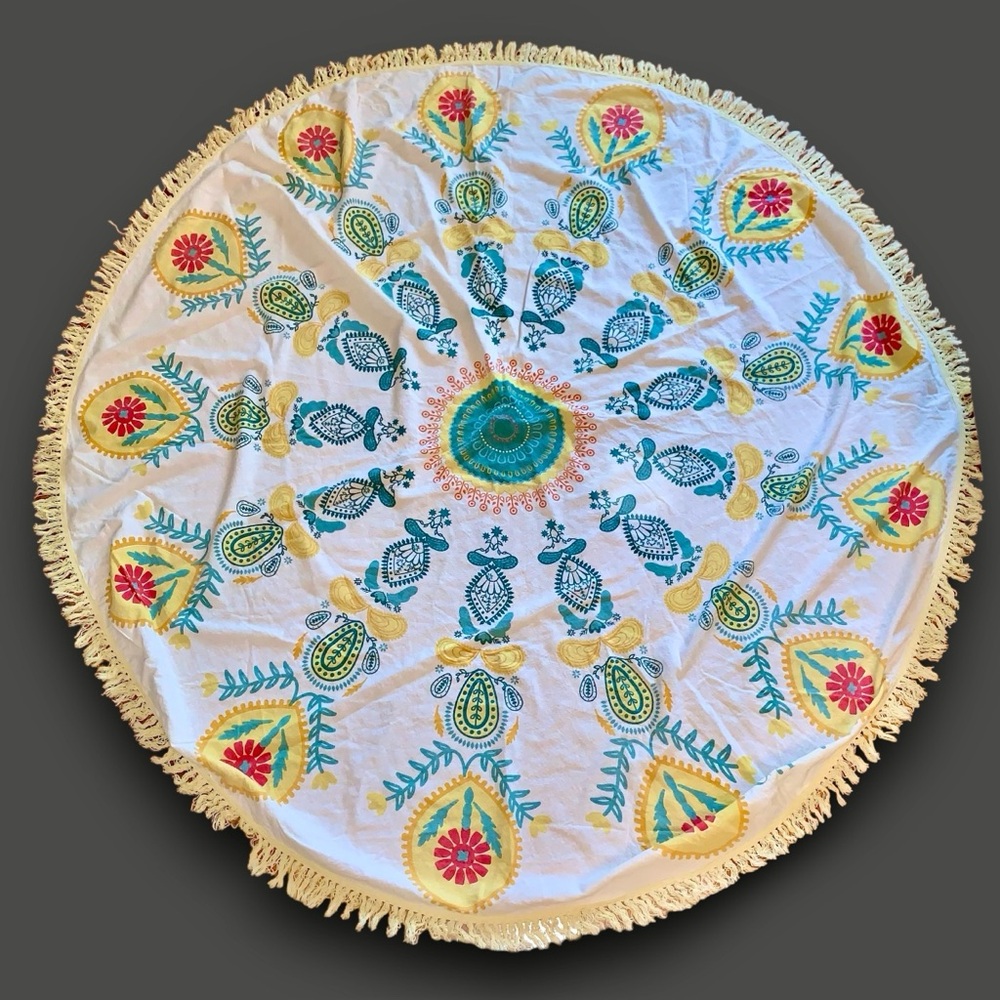 b o h o :: Gypsy Boho Cotton Table Cloth Wall Hanging Blanket